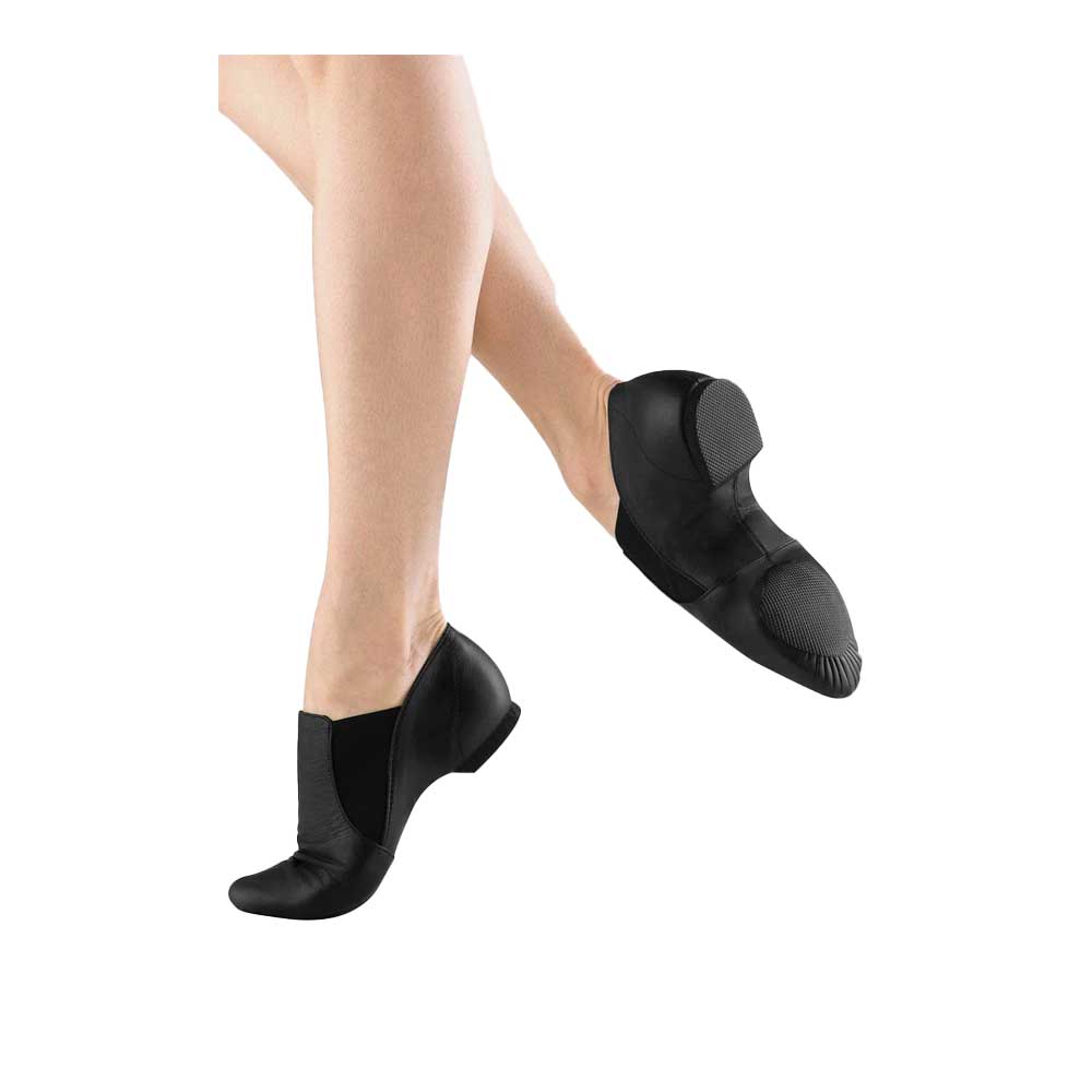 Bloch Elasta Jazz Dance Bootie - Childrens SO499G in Black By Bloch Canada -