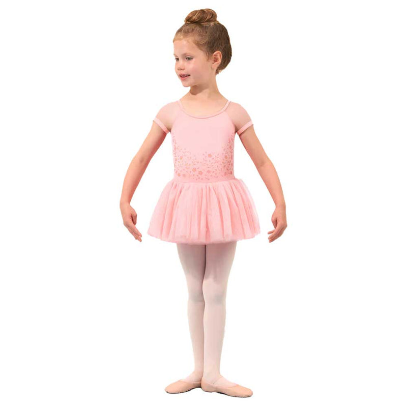 Bloch CL4322 Dora Cap Sleeve Tutu Dance Dress - Girls By Bloch Canada - 4 - 6 / Candy Pink