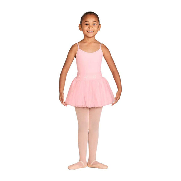 Bloch CR7101 Laser Cut Trim Pink Tutu Dance Skirt Child