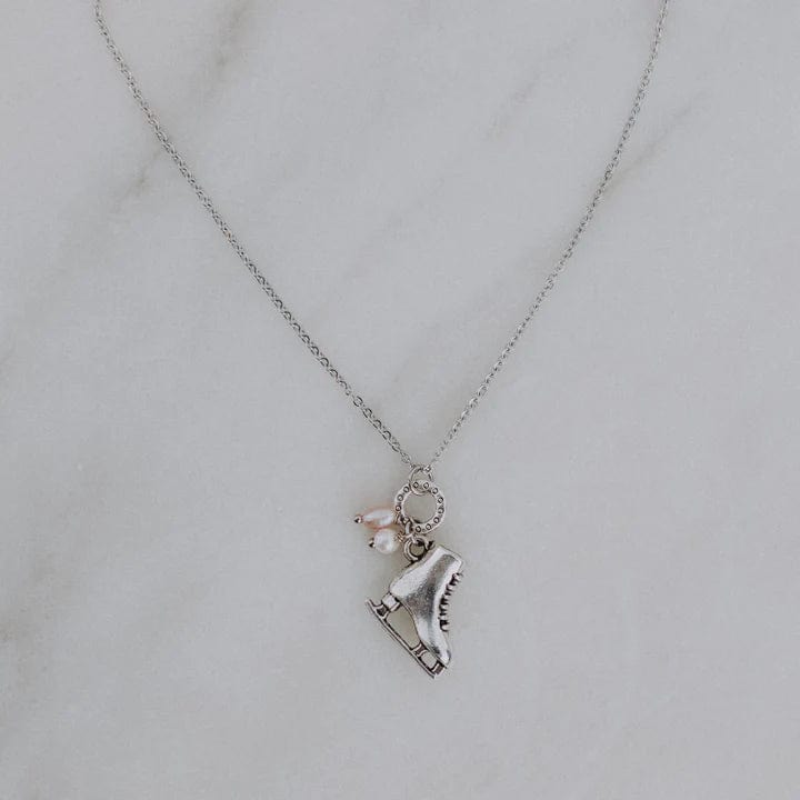 Brilliance & Melrose Skate Necklace with Pearls By Brilliance & Melrose Canada -