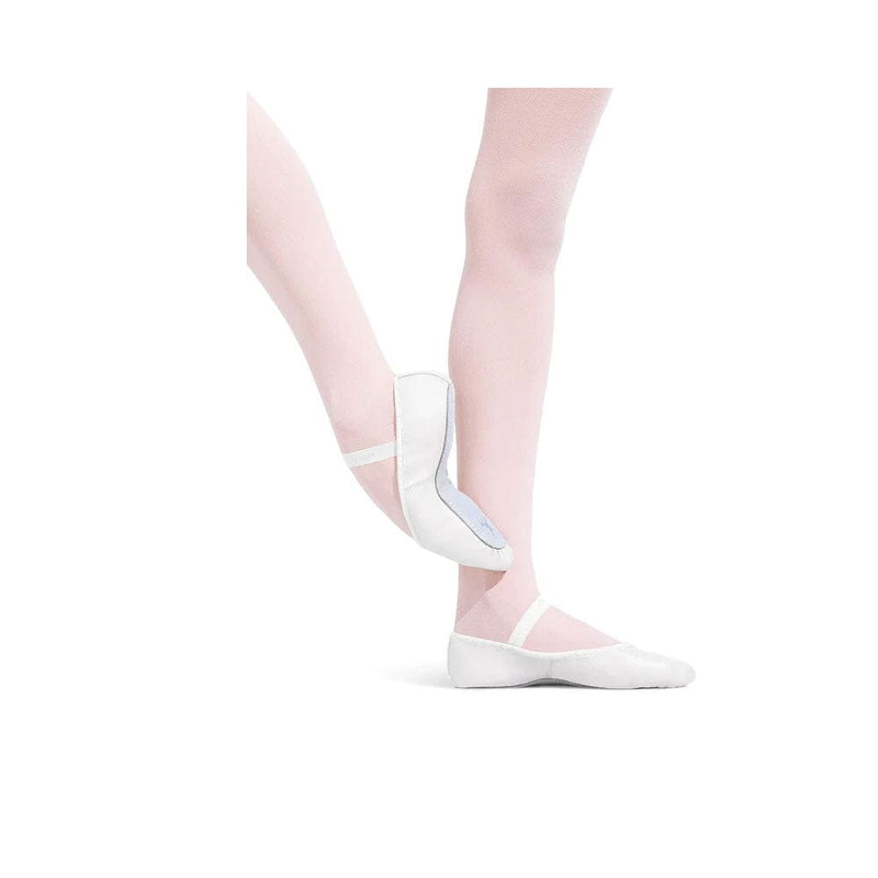 Capezio Daisy Kids  205C Full Sole Beginner Ballet Shoe - White By Capezio Canada -