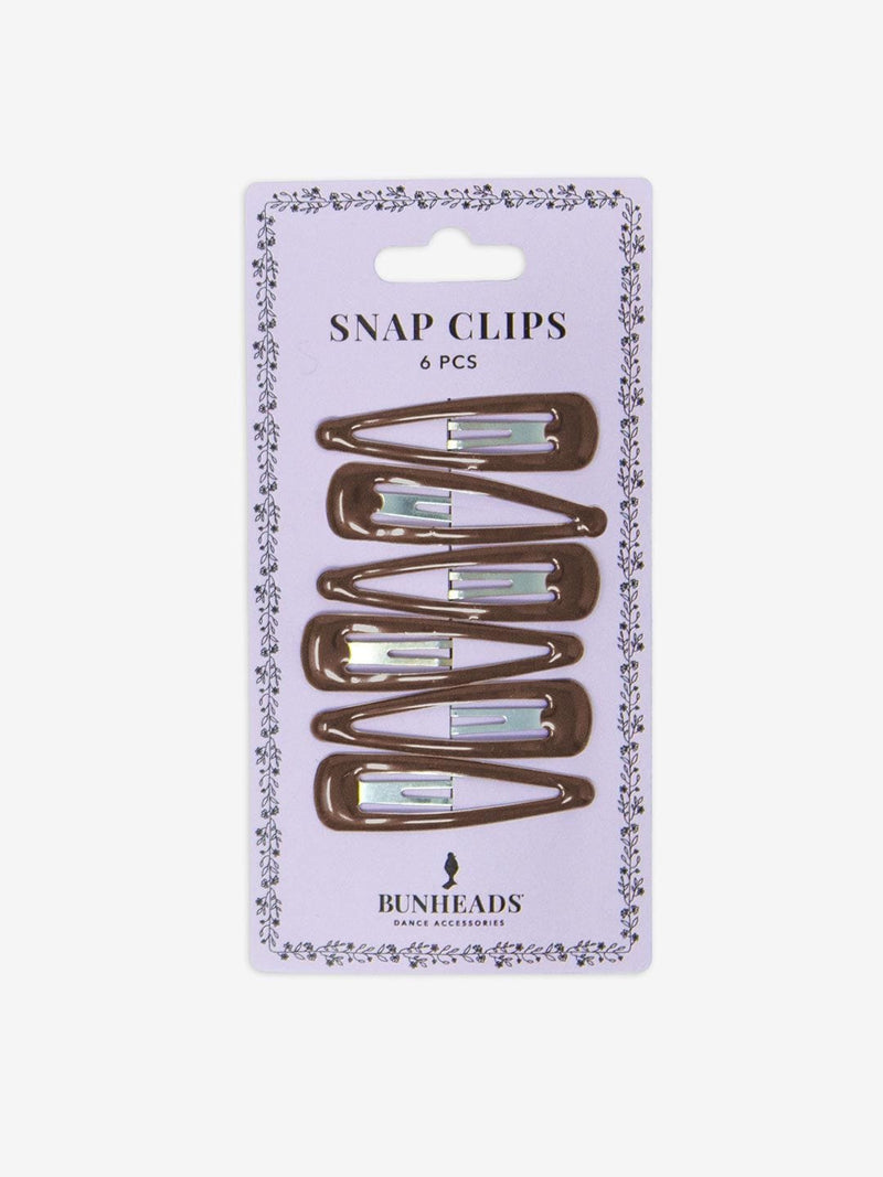 Bunheads Snap Clips (6 / Card) - for hair buns By Bunheads Canada -