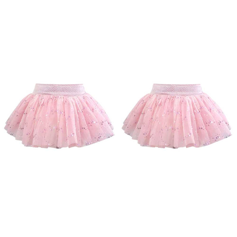 Danse de Paris Girls Sparkle Tutu Skirt R0027G - Pink By Danse de Paris Canada -