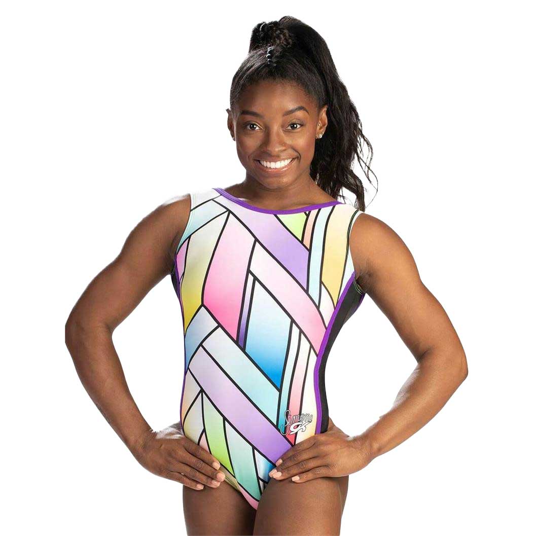 Elite Sportswear Stained Glass Gymnastics Leotard - Adult By Elite Sportswear Canada -