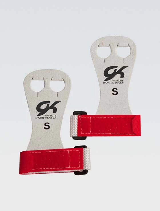 Elite Sportswear GK32 Velcro Hand Grip By Elite Sportswear Canada - M / Red