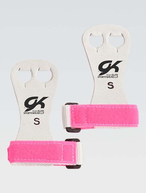 Elite Sportswear GK32 Velcro Hand Grip By Elite Sportswear Canada - M / Pink