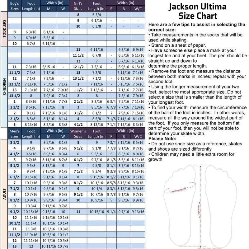 Jackson Elite Supreme DJ3500 Skating Boots - 6.5D & 8B - SALE By Jackson Canada -