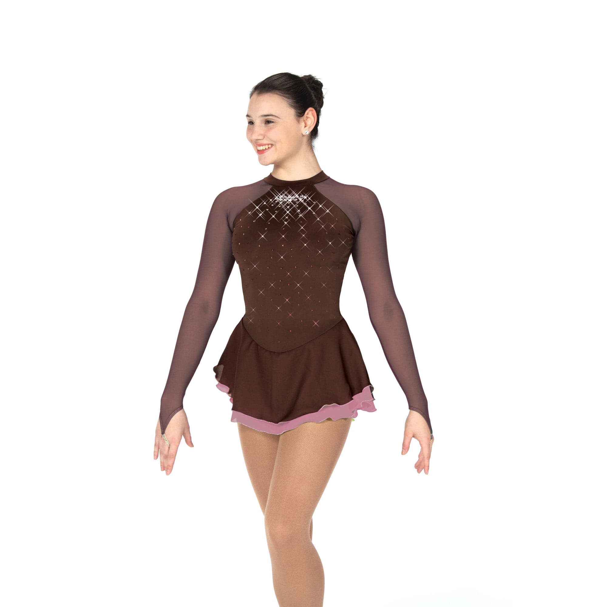 Jerry's 626 Rich Rosewood Figure Skating Dress - Adult By Jerry's Canada - L. ME