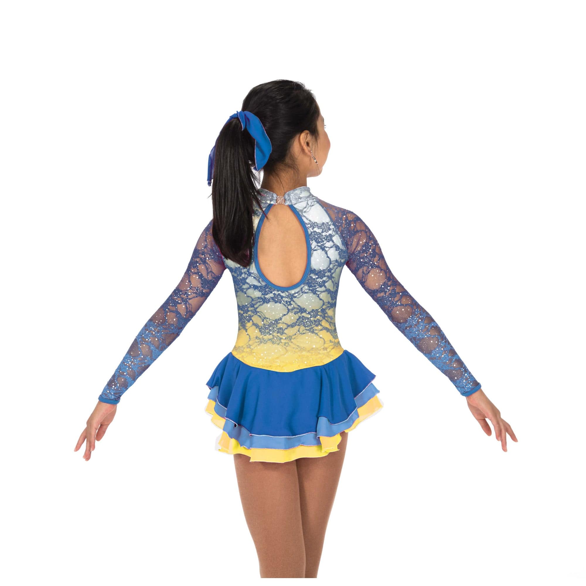 Jerry's 695 Blue Buttercup Figure Skating Dress - Child By Jerry's Canada - 8-10