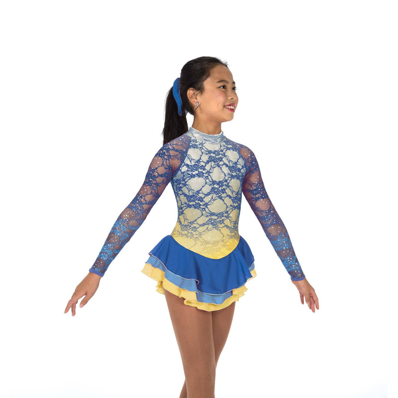 Jerry's 695 Blue Buttercup Figure Skating Dress - Child By Jerry's Canada - 8-10