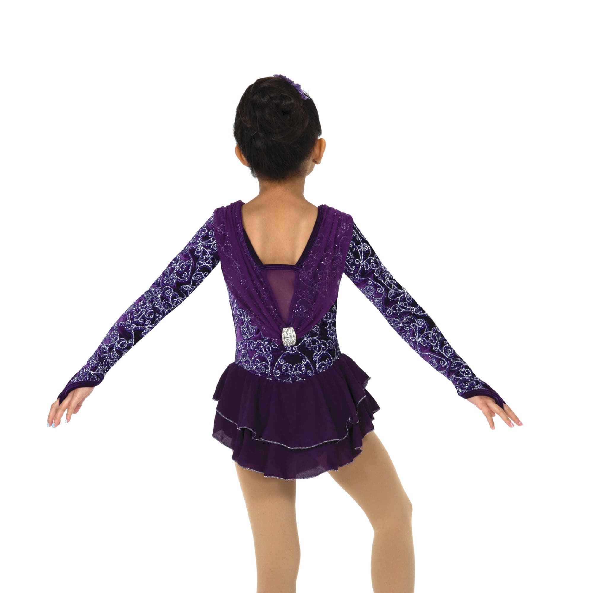 Jerry's 692 Peruvian Purple Figure Skating Dress - Child By Jerry's Canada -