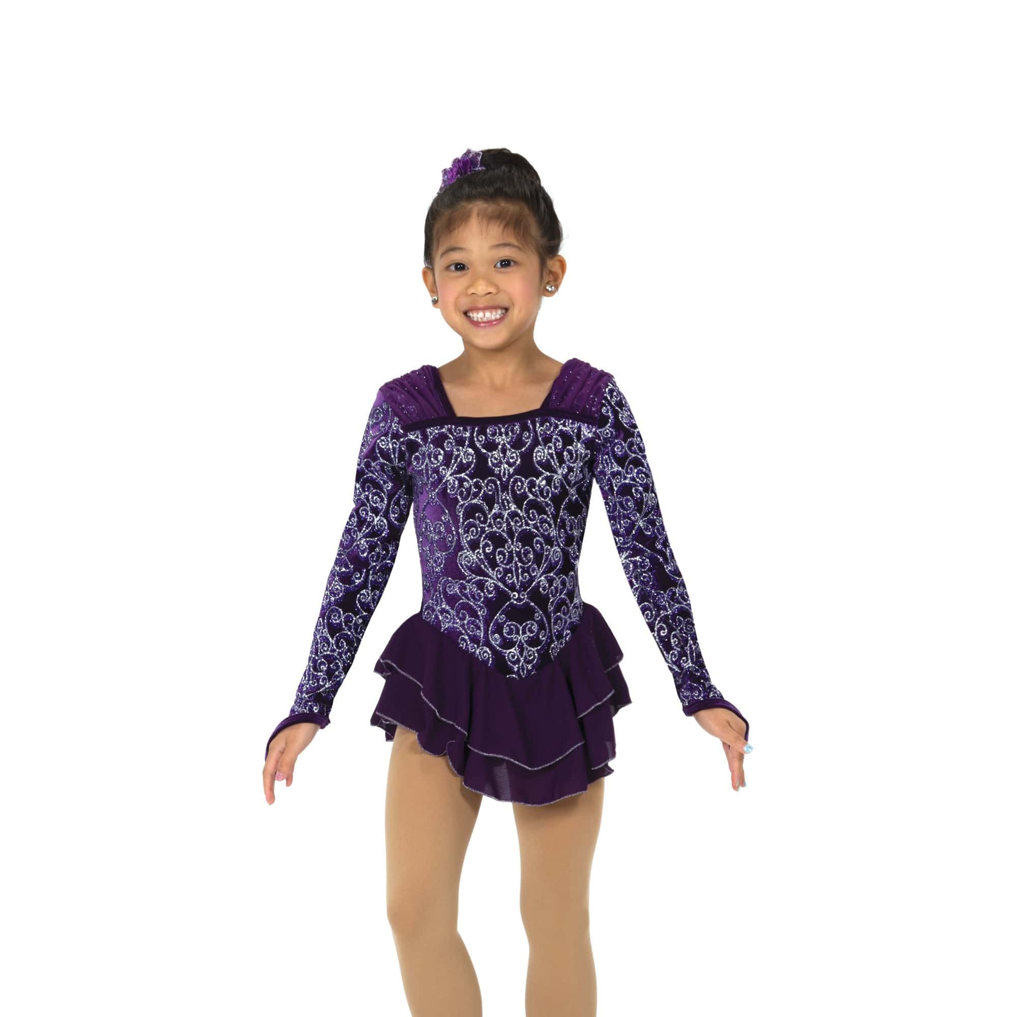 Jerry's 692 Peruvian Purple Figure Skating Dress - Child By Jerry's Canada -