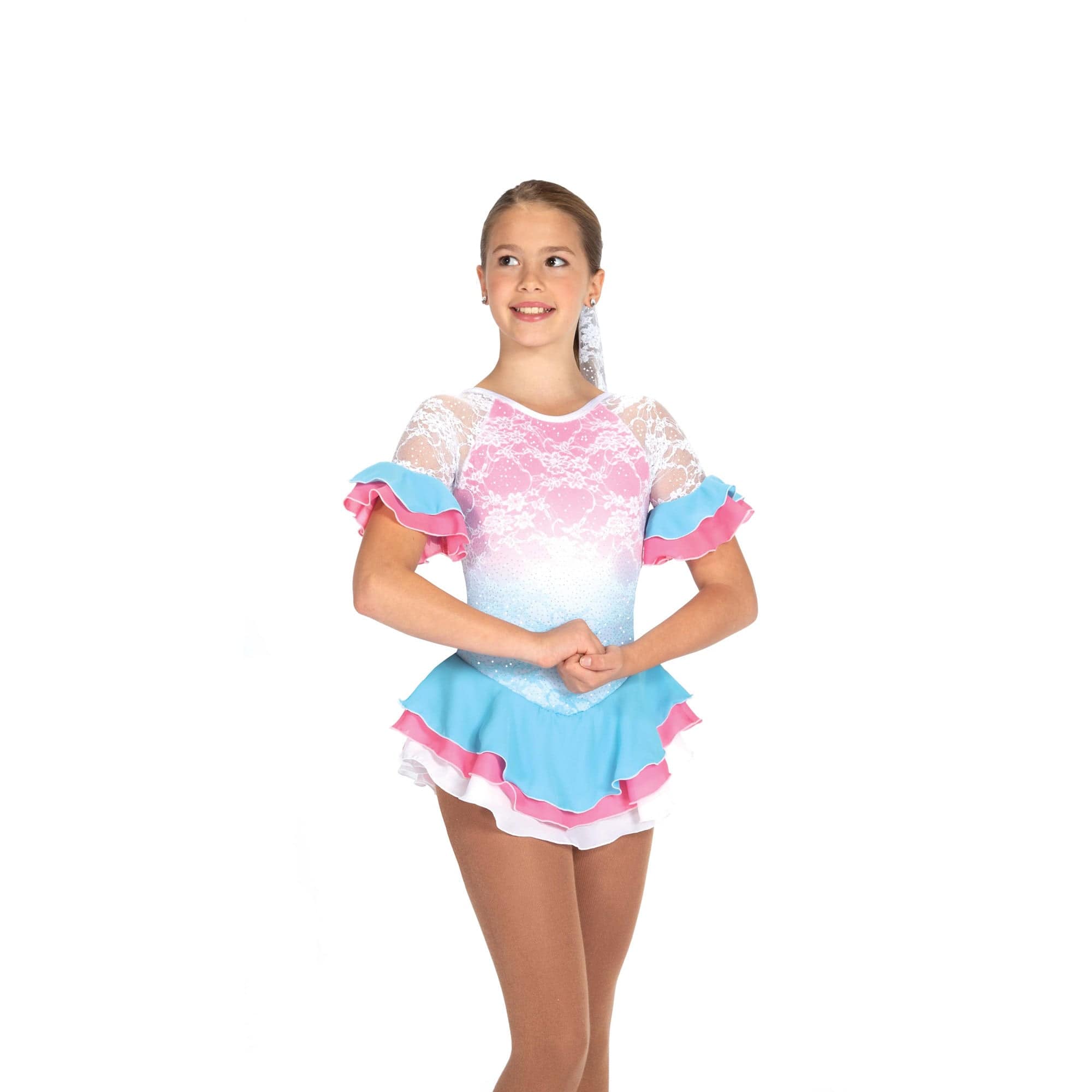 Jerry's 704 Blushing Blue Figure Skating Dress - Child By Jerry's Canada - 8-10