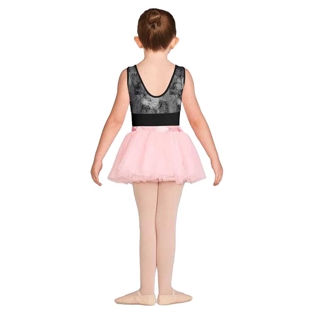 Mirella M467C Printed Bodice Tank Leotard - Child By Mirella Canada -