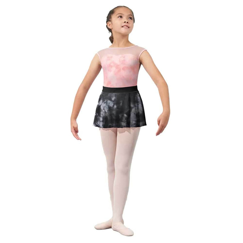 Mirella MS1084C Pull-on Watercolour Skirt - Child By Mirella Canada - 6x - 7 / Black