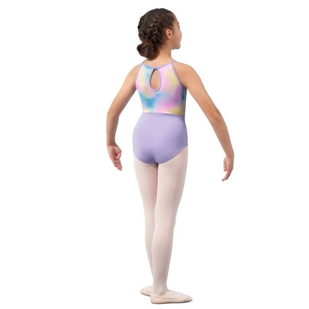 Mirella M1083C Watercolour Halter Leotard - Child By Mirella Canada -