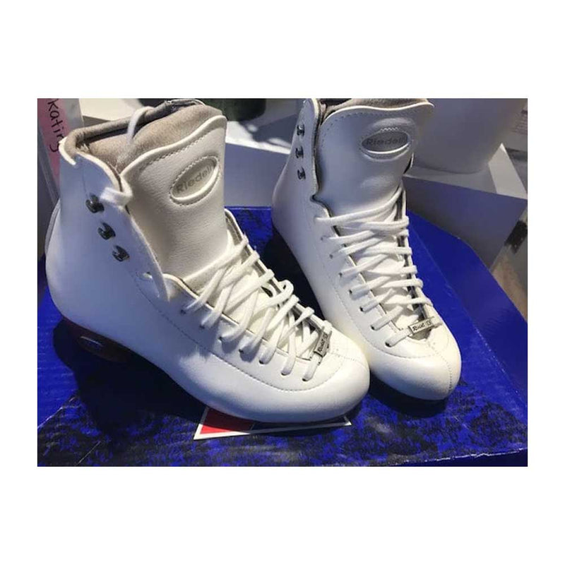 Riedell 25 TS J Skate Boot - 3 Wide WHITE By Riedell Canada - 3 / W