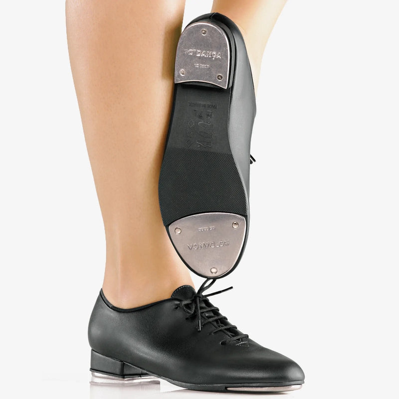 Lace-up Tap Shoes in Black - Adult Sizes By So Danca Canada -